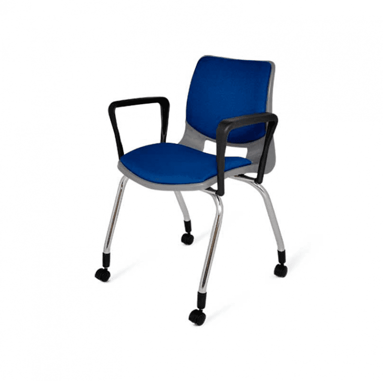 SBA-110 / SBA-110 Silla secretarial apilable bold tapizada con brazos ...